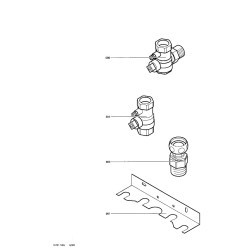 Pièce détachée Viessmann Set raccordement Vitopend/Vitodens n° 7517147