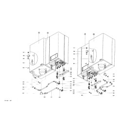 Pièce détachée Viessmann Set raccords boiler inox 80 l n° 7517084