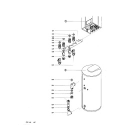 Pièce détachée Viessmann Set raccords boiler latéral n° 7517086