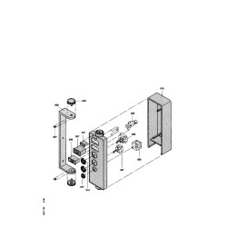 Pièce détachée Viessmann Tableau de bord F/KR Turbomat-L n° 7033609