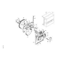 Pièce détachée Viessmann Unit-Gasbrenner 22kW Condensola n° 7218510