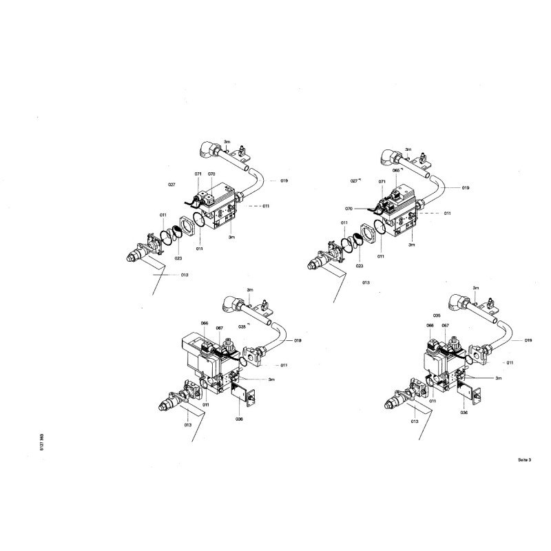 Pièce détachée Viessmann Unit-Gasbrenner 35-43kW n° 7218655