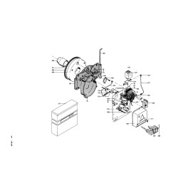 Pièce détachée Viessmann Unit-Ölbrenner 18-21kW n° 7072600