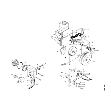 Pièce détachée Viessmann Unit-Ölbrenner 35kW CH n° 7218204