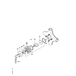 Pièce détachée Viessmann Vanne Melangeuse 4 Voies DN 0 n° 7002784