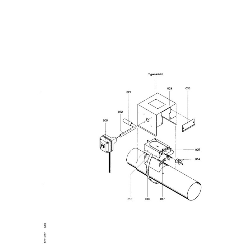 Pièce détachée Viessmann Ventilation Cheminee-KNL n° 7516211
