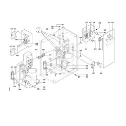 Pièce détachée Viessmann Vitocal 300 90,2 kW, type WW 268 n° 3004373