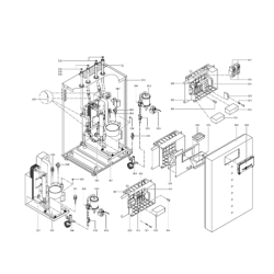 Pièce détachée Viessmann Vitocal 300 BW208 CD60 9,6 kW n° 3004307