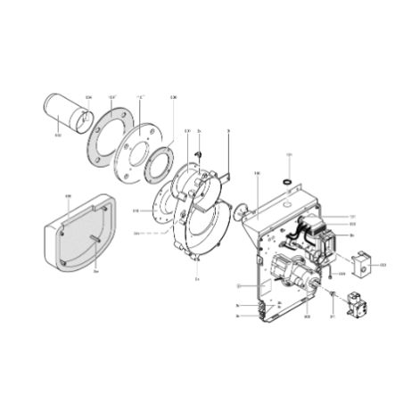 Vitoflame 100 Brûleur fioul VEIII 105 kW Vitoflame 100 Brûleur fioul VEIII 105 kW