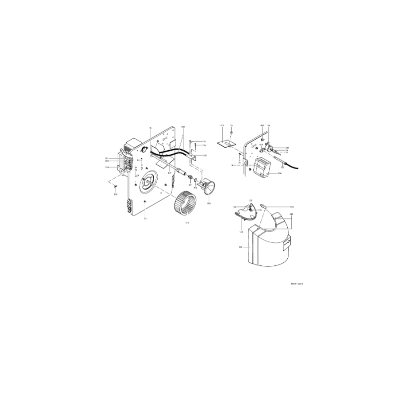 Vitoflame 100 Brûleur fioul VEIII 105 kW