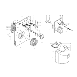 Pièce détachée Viessmann Vitoflame 100 Bruleur VEIII 160kW n° 7143272