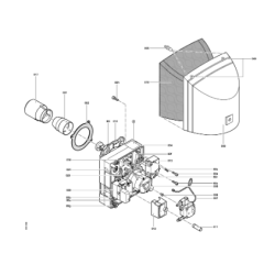 Pièce détachée Viessmann Vitoflame 100 bruleur VEMI 18kW n° 7143400