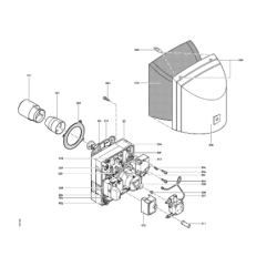 Pièce détachée Viessmann Vitoflame 100 bruleur VEMI 22kW n° 7143401