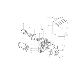 Pièce détachée Viessmann Vitoflame 200 brûleur fioul VEKI 27 kW n° ...