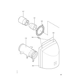 Pièce détachée Viessmann Vitoflame 200 brûleur fioul VEKI 40 kW n° ...