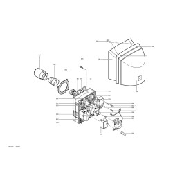 Pièce détachée Viessmann Vitoflame 200 Brûleur fioul VEKII 50 kW n°...