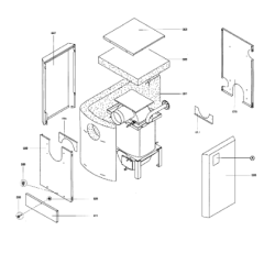 Pièce détachée Viessmann Echangeur de chaleur gaz de fumées-ET n° 3...