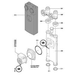 Pièce détachée Viessmann Divicon modulaire sans vanne 3/4\\" n° 714...