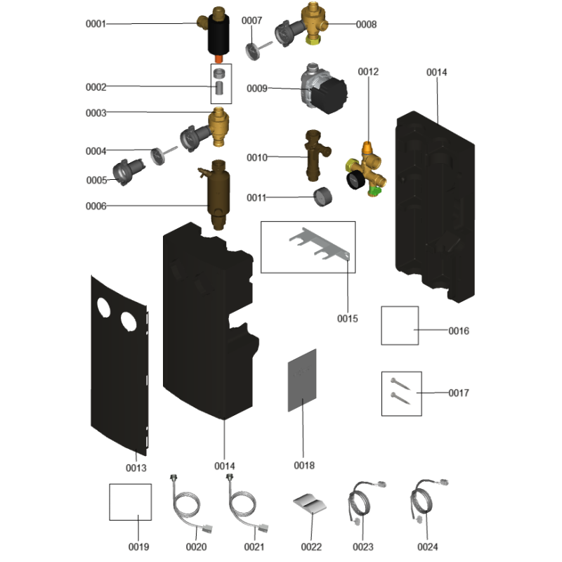 Pièce détachée Viessmann Vanne à bille retour DN25 n° 7839593