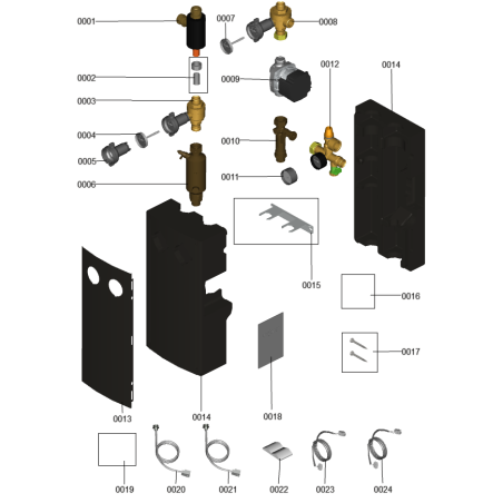 Pièce détachée Viessmann Vanne à bille retour DN25 n° 7839593