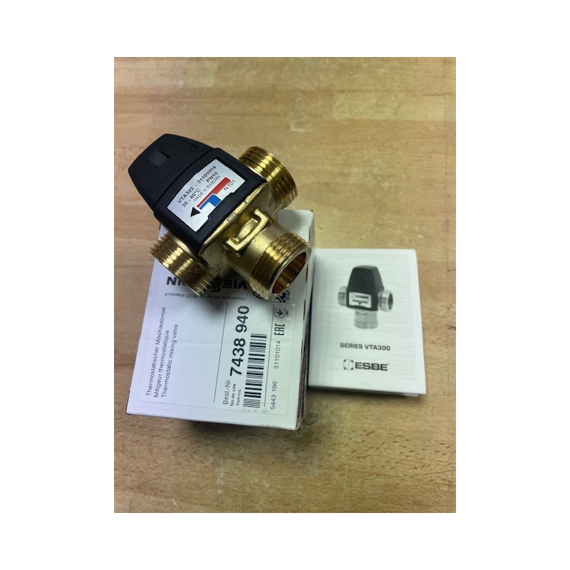 Pièce détachée Viessmann MITIGEUR THERMOSTATIQUE AUTOMATIQUE n° 743...