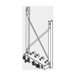 Dosseret mural complet + robinetterie