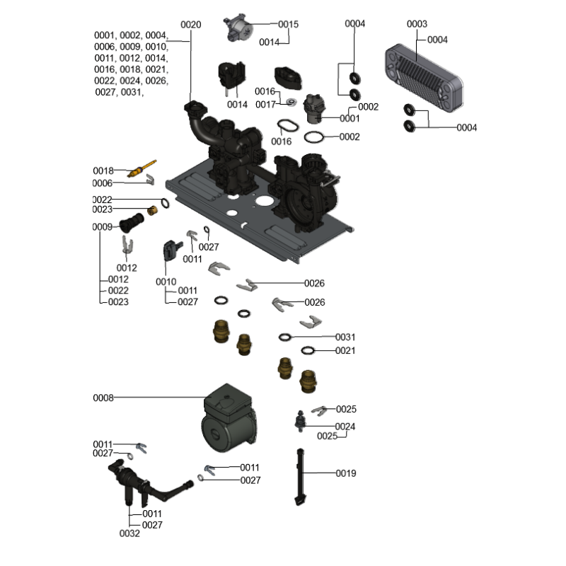 Vitopend100-W WH1D rla com 24VMC