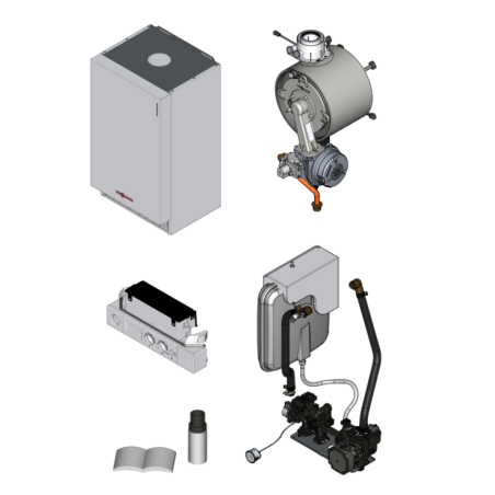 Vitodens 100-W B1HA Circ. 26kW