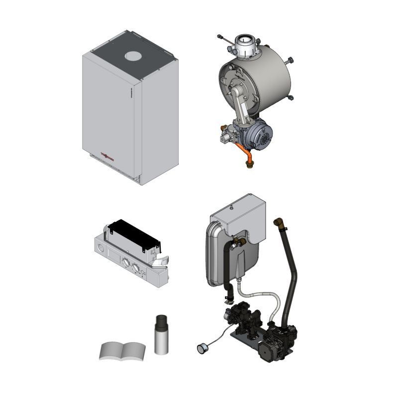 Vitodens 100-W B1HA Circ. 35kW