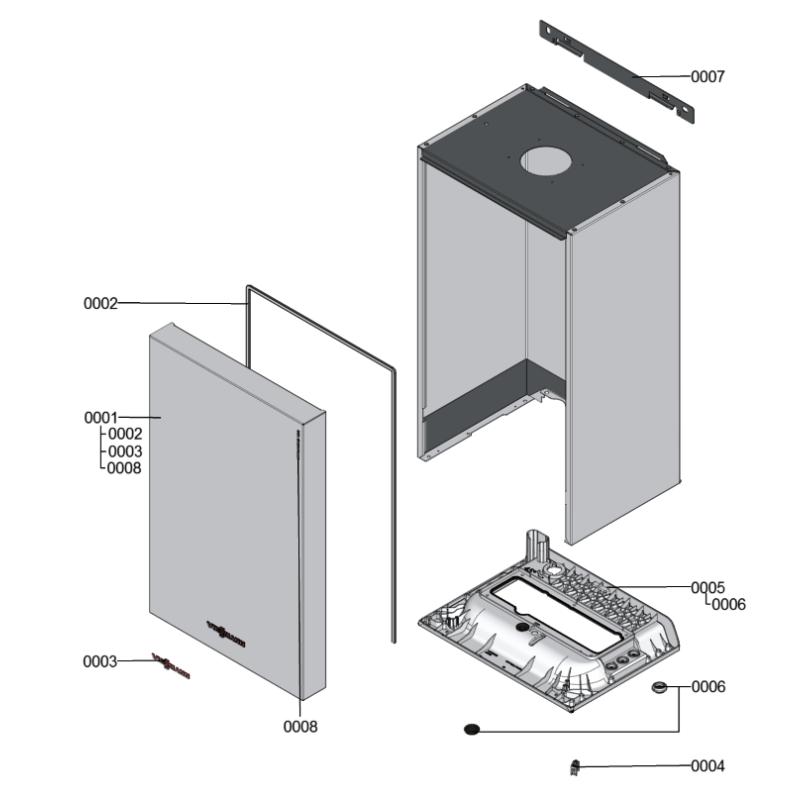 Vitodens 100-W B1HA Circ. 35kW