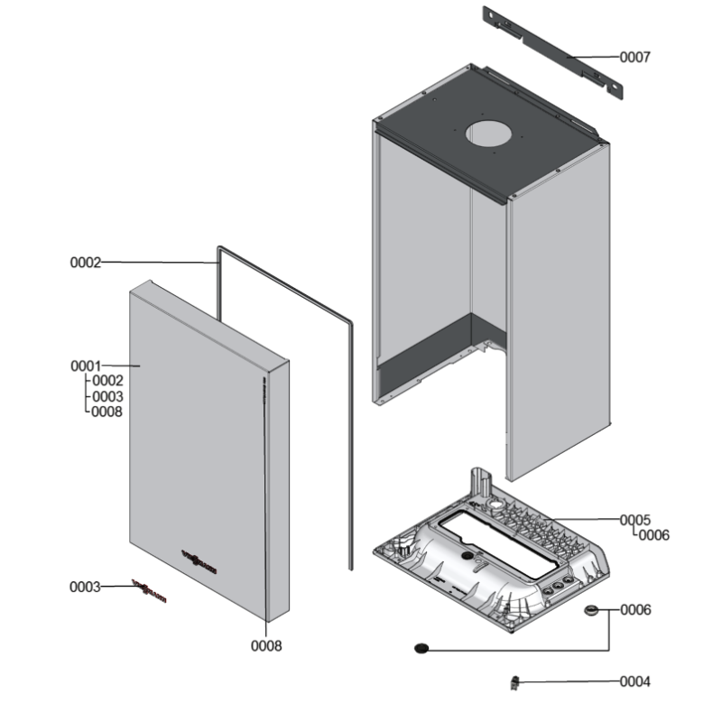 App. base B1KA Comb.26kW FR/BE/SI/ES