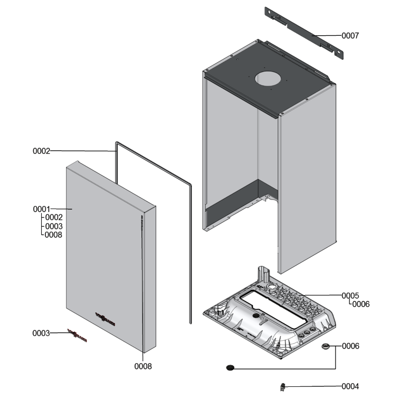 App. base B1KA Comb.35kW FR/BE/SI/ES