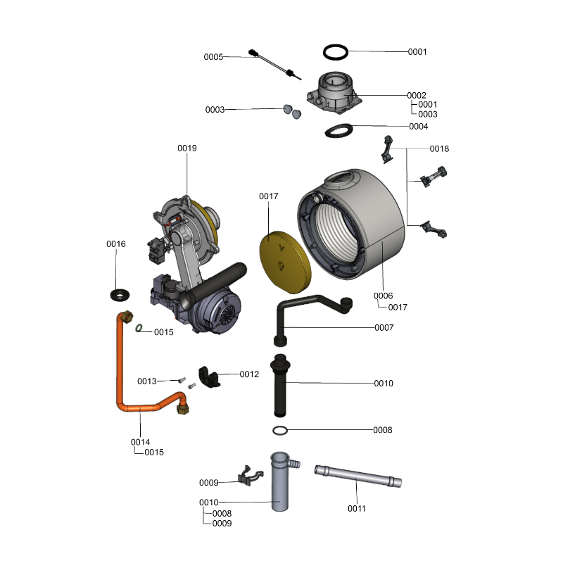 copy of Corps Vitodens 200-W B2HA 13kW