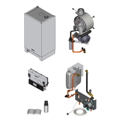 Pièce détachée Viessmann Corps Vitodens 200-W B2HA 13kW n° 7510294