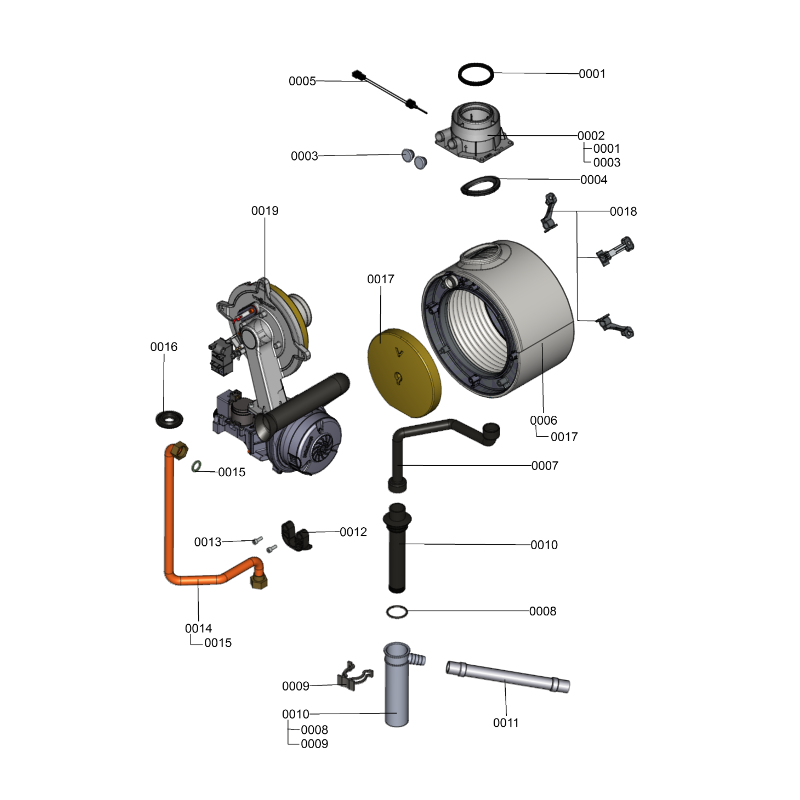 copy of Corps Vitodens 200-W B2HA 13kW