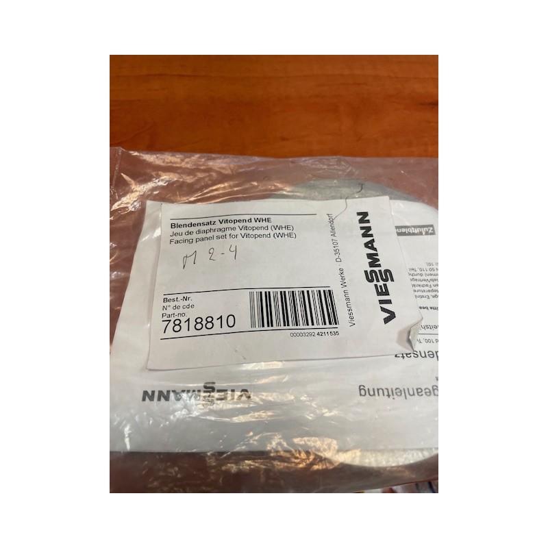 Jeu de diaphragme Vitopend WHE