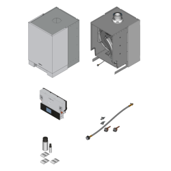 Pièce détachée Viessmann Corps Vitodens 200-W B2HA 125kW n° 7506550