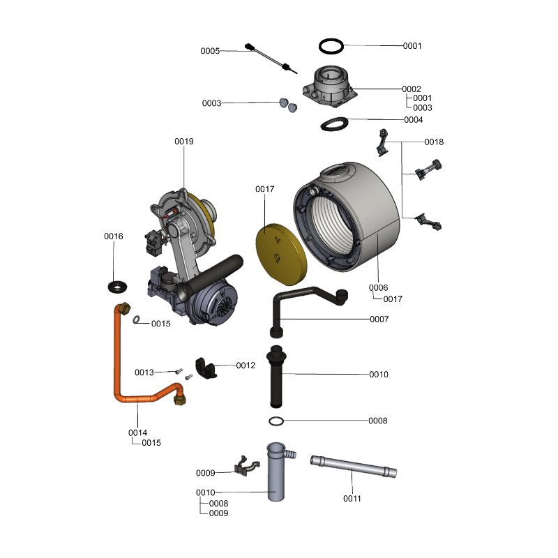 copy of Corps Vitodens 200-W B2HA 19kW