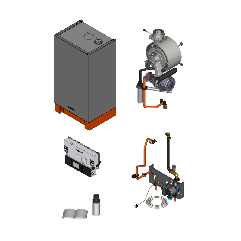 copy of Corps Vitodens 200-W B2HA 19kW solaire