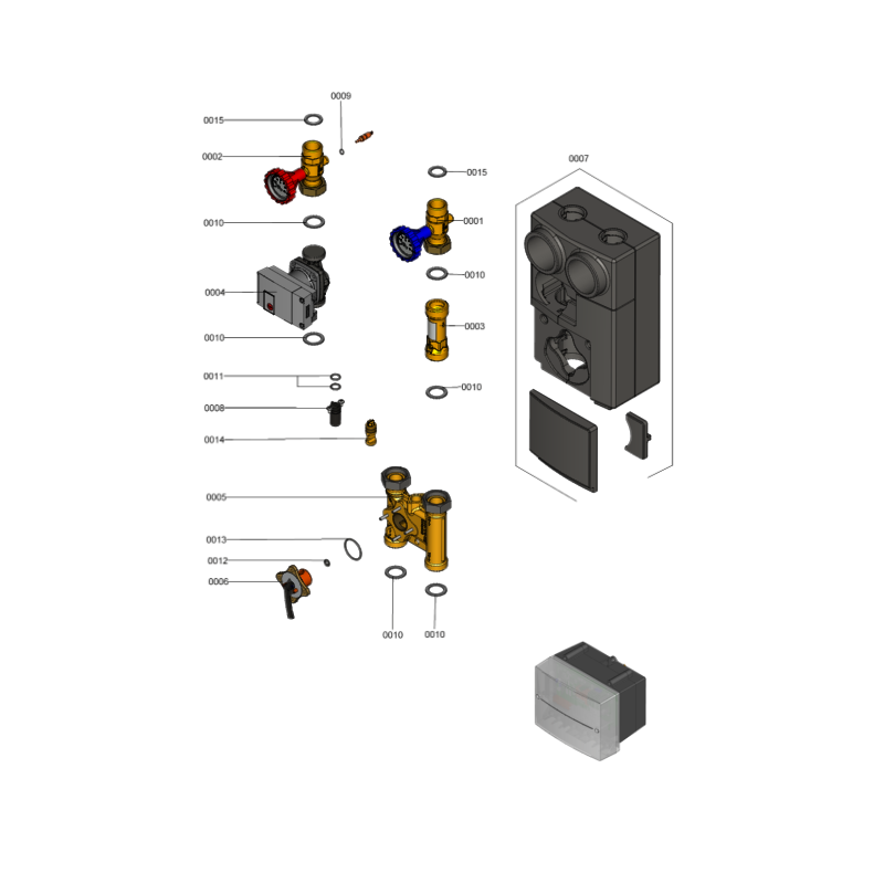 copy of Corps Vitodens 200-W B2HA 19kW solaire