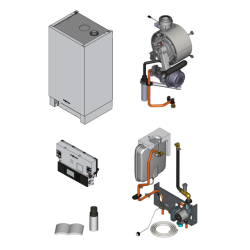 Pièce détachée Viessmann Corps Vitodens 200-W B2HA 26kW n° 7454859