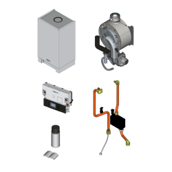 Pièce détachée Viessmann Corps Vitodens 200-W B2HA 45kW n° 7510390