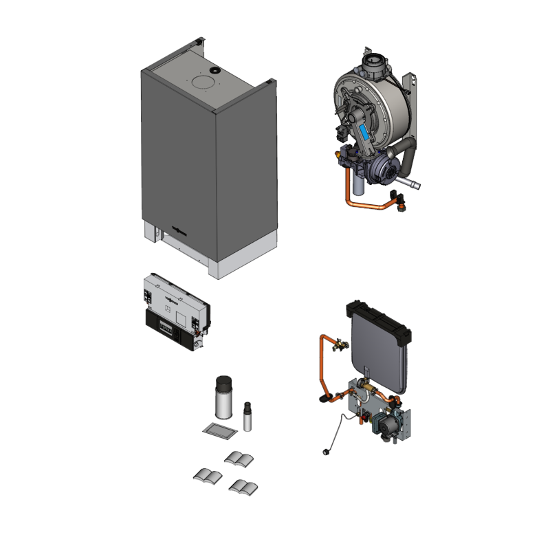 Vitodens 300-W B3HA Circ. 11kW
