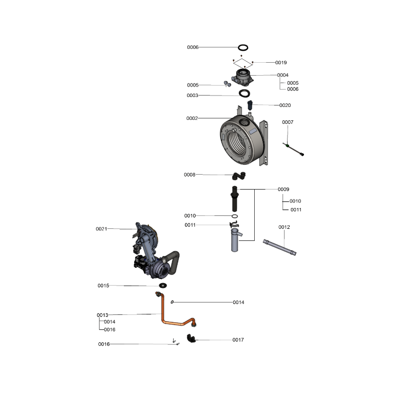 Vitodens 300-W B3HA Circ. 11kW
