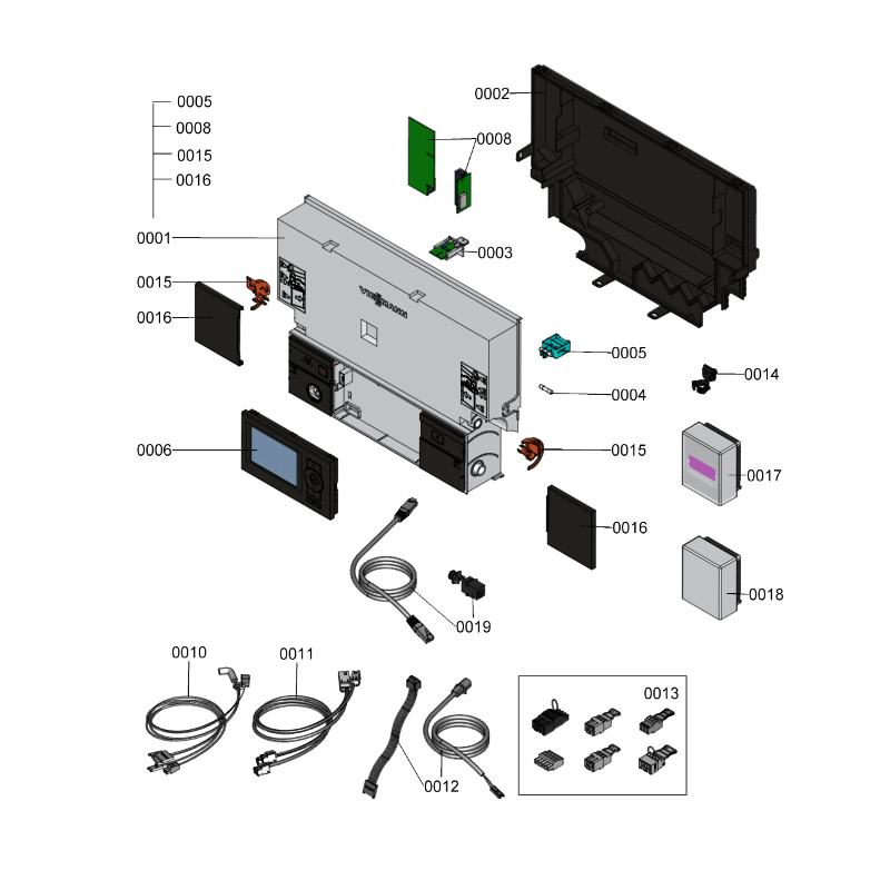 copy of Corps Vitodens 300-W B3HA 26 kW