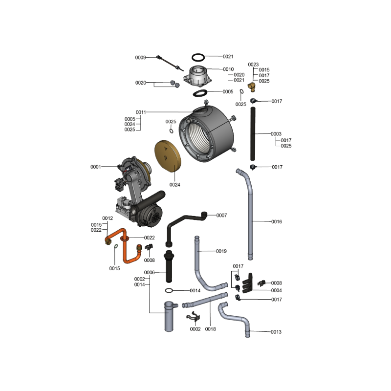 copy of Corps Vitodens 222-F B2SA 13kW
