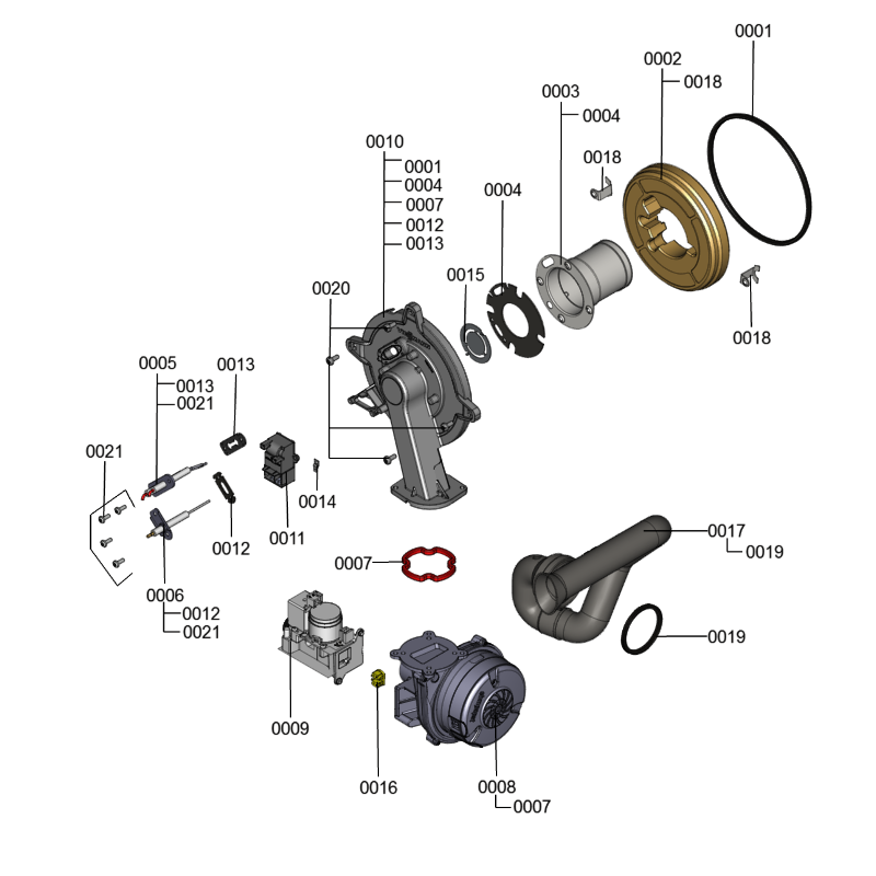copy of Corps Vitodens 222-F B2SA 19kW
