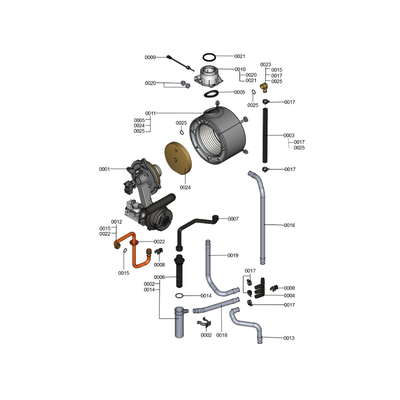 copy of Corps Vitodens 222-F B2SA 19kW