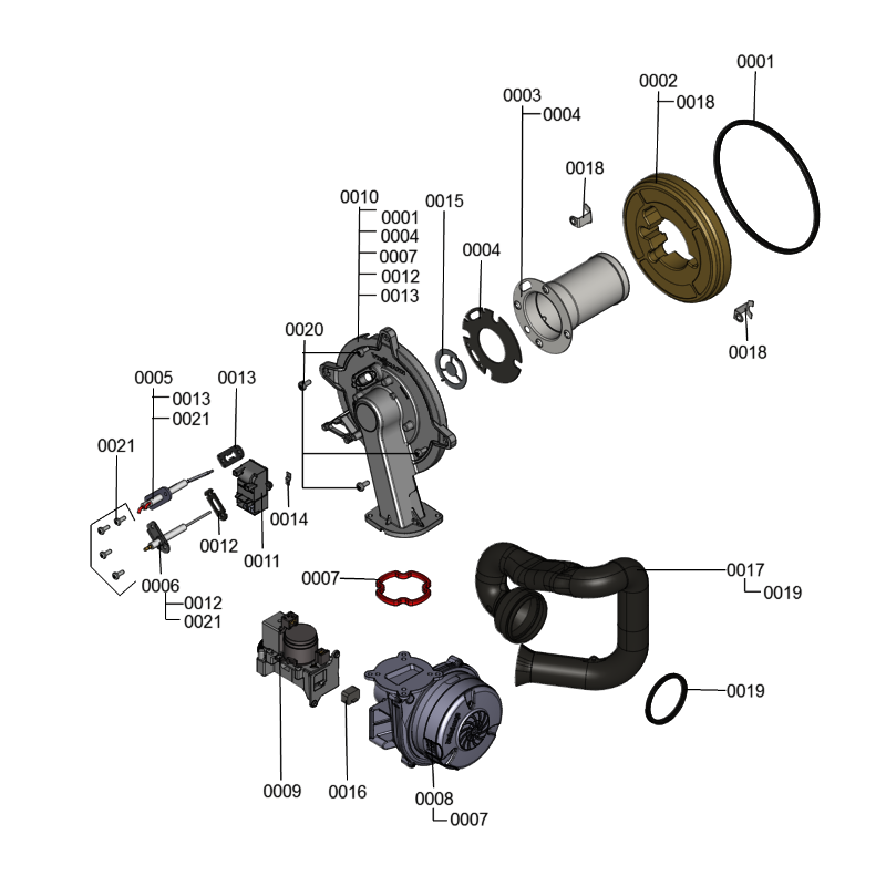 copy of Corps Vitodens 222-F B2SA 26kW