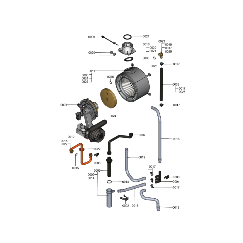 copy of Corps Vitodens 222-F B2SA 26kW